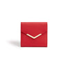 Diana Red Kleine vegane Bifold-Geldbörse