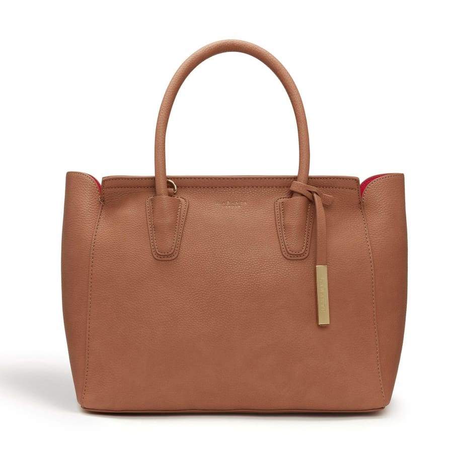 Grant Brown Vegan Shoulder Bag