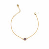Purple Amethyst Sterling bracelet