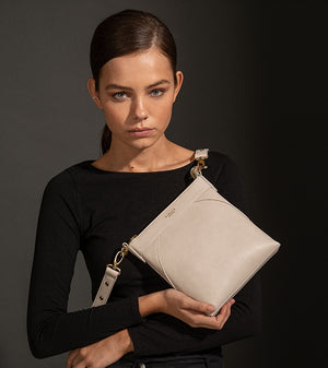 Raven Green Vegan Crossbody Bag