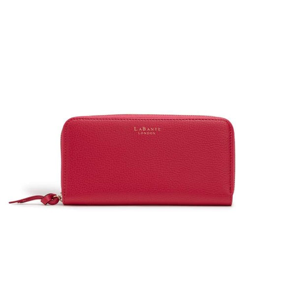 Serene Pink Zip Around Wallet | Vegan, sustainable & ethical